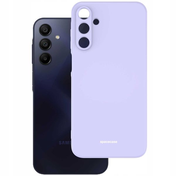 Spacecase Silicone Case Galaxy A15 4G / 5G Light Purple zdjęcie 3