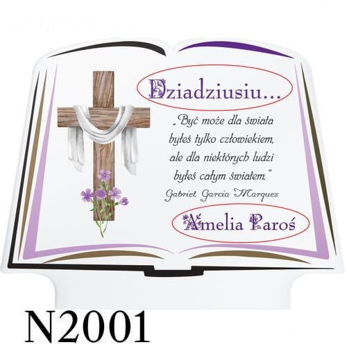 PODSTAWKA POD ZNICZE STATUETKA NA NAGROBEK XXL na Arena.pl