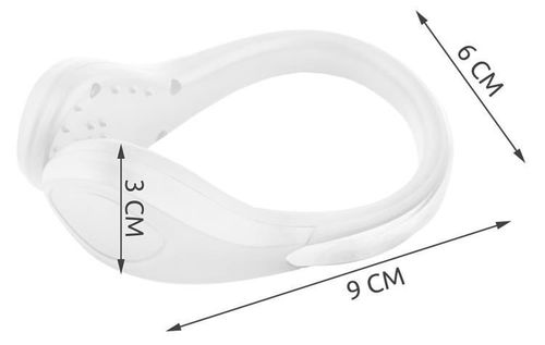 Opaska LED dla biegacza - biała na Arena.pl