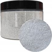 Brokat dekoracyjny BIAŁY 0,4mm 100G DO FARB TYNKÓW LAKIERÓW