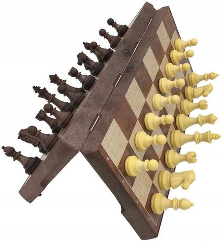 SZACHY WARCABY MAGNETYCZNE KLASYCZNE 2W1 GRA LOGICZNA na Arena.pl