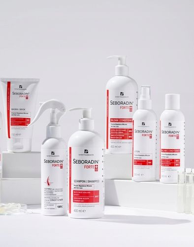 Kuracja przeciw wypadaniu włosów Seboradin FORTE 14 x 5,5 ml na Arena.pl
