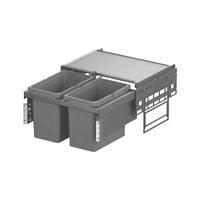 Kosz na śmieci WURTH, do szafki 450 - 600 mm, 44l