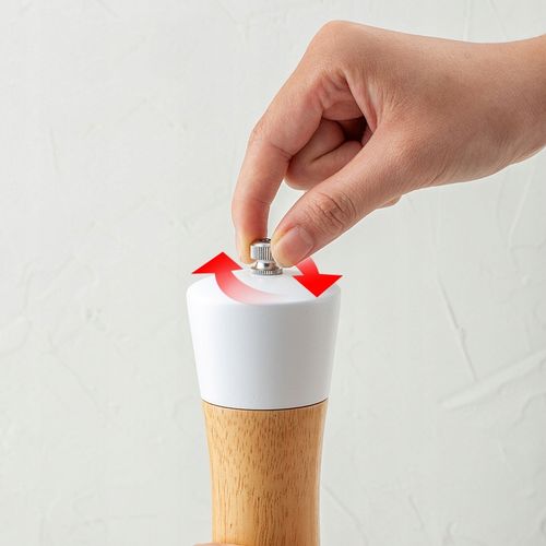 Zestaw komplet ręcznych młynków do mielenia soli i pieprzu drewniane 2 szt na Arena.pl