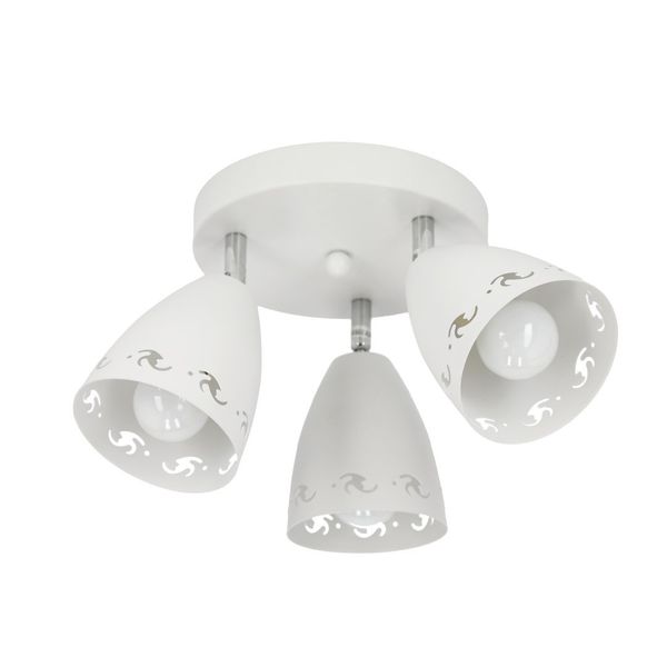 Coty plafon 3x40W E14 biały mat zdjęcie 8