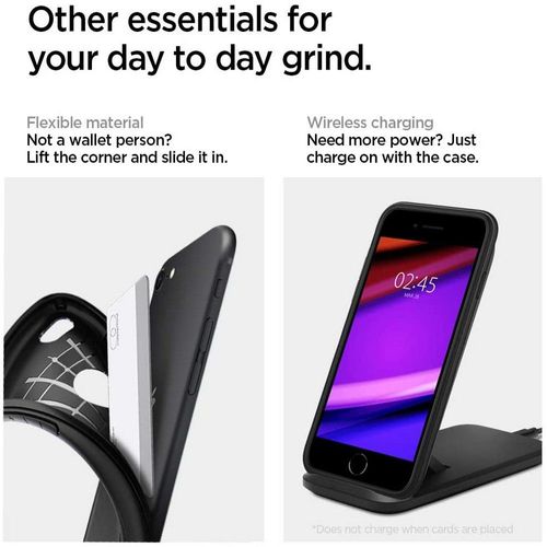 SPIGEN RUGGED ARMOR IPHONE SE 2020  BLACK na Arena.pl