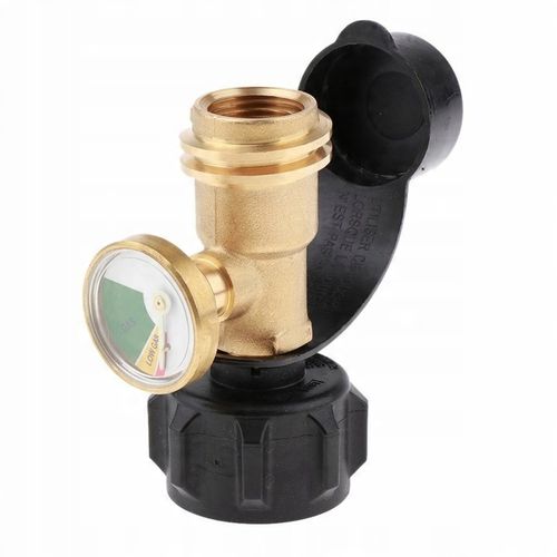 Miernik zbiornika propanu, adapter wskaźnika poziomu gazu butli (mosiądz) na Arena.pl