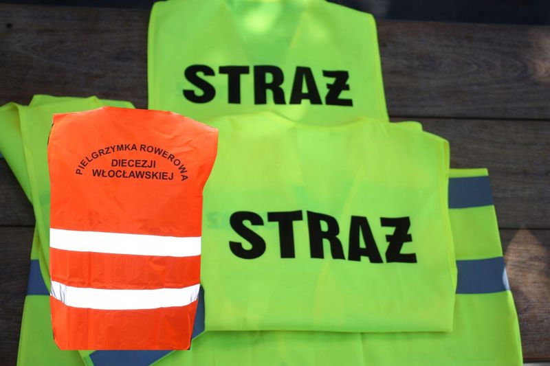 KAMIZELKA ODBLASKOWA Z NADRUKIEM logo materiałowe zdjęcie 2