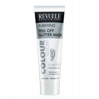 Oczyszczająca Brokatowa Maska Peel-Off Do Twarzy Revuele Colour 80 Ml