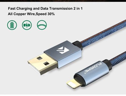 Kabel FLOVEME DENIM - Apple Lighting na Arena.pl