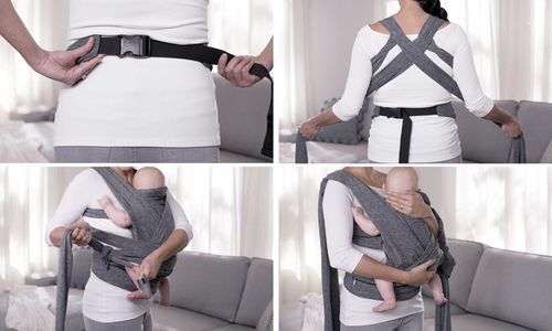 Chicco Nosidło chusta Boppy ComfyFit grey na Arena.pl