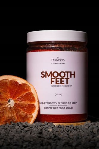 SMOOTH FEET, Grejpfrutowy peeling do stóp 1000g na Arena.pl