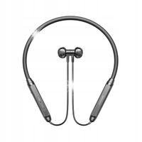 Słuchawki bezprzewodowe Bluetooth z pałąkiem - czarne