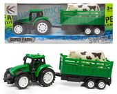 ROLNICZNY TRAKTOR Z PRZYCZEPĄ