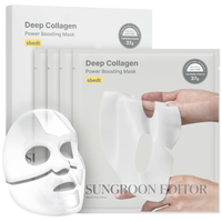 Maska Liftingująca Sungboon Editor Deep Collagen Power Boosting Mask 4szt