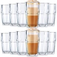 12x Szklanki DO NAPOJÓW wody soku kompotu zestaw komplet szklanek na napoje