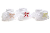 SKARPETKI NIEMOWLĘCE BAWEŁNIANE 0-3 MSC.