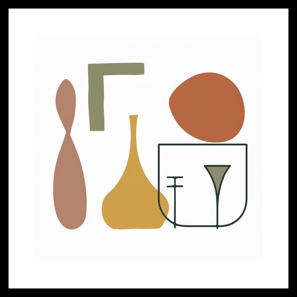 Plakat 40x40cm Naczynia zdjęcie 3