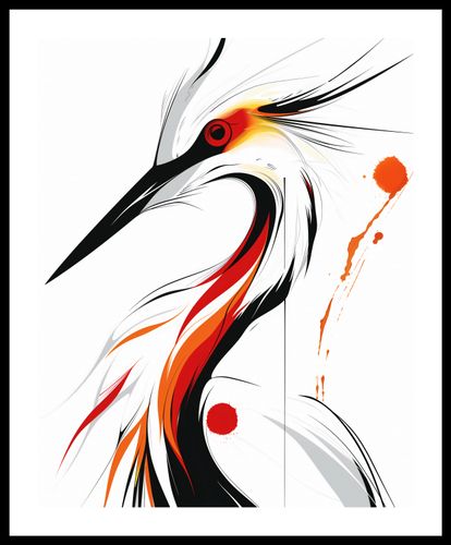 Plakat 40x50cm Bocian na Arena.pl