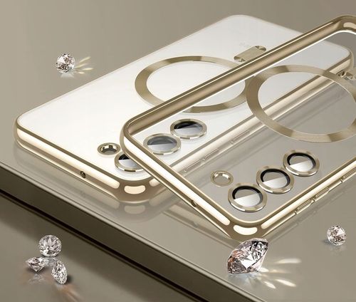 ETUI MAGSAFE GLAMOUR CLEAR CASE do SAMSUNG GALAXY S24 FE 5G SZKŁO HARTOWANE na Arena.pl