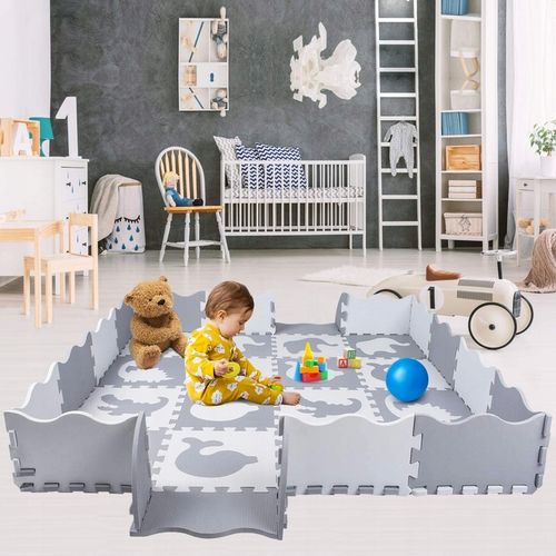 GRUBA MATA EDUKACYJNA puzzle PIANKOWE XXL KOJEC na Arena.pl