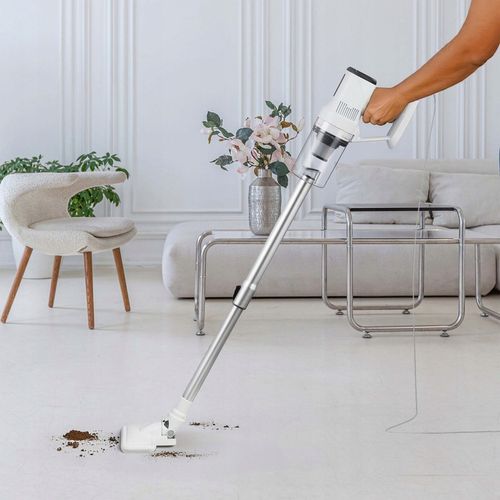 ODKURZACZ PIONOWY BEZWORKOWY PRZEWODOWY RĘCZNY MOCNY 2w1 600W HEPA H13 na Arena.pl