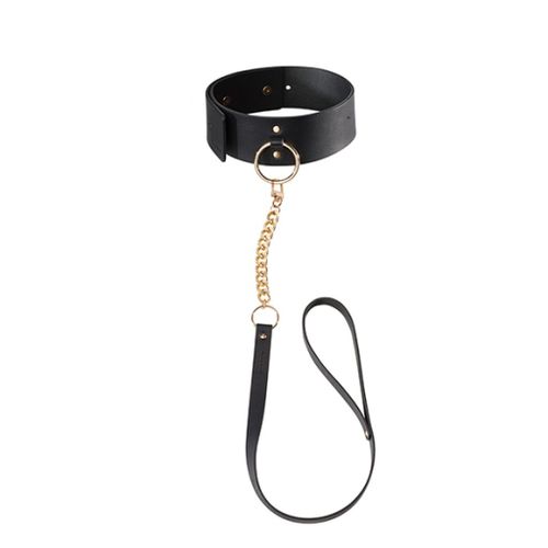 Obroża - Bijoux Indiscrets Maze Wide Chocker Black na Arena.pl