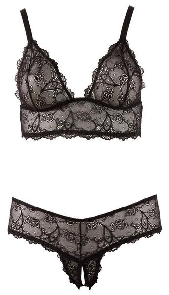 Bra And String Black Xl zdjęcie 4