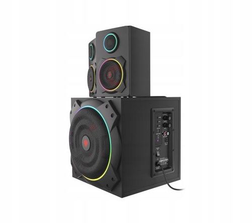 Głośniki komputerowe 2.1 Genesis Helium 800BT ARGB Bluetooth Pilot Gaming na Arena.pl