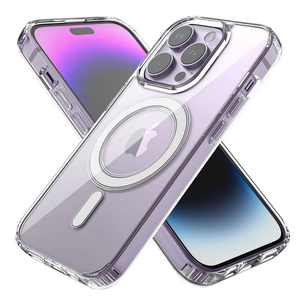 Etui Apple Iphone 15 Plus Nexeri Magsafe Case Transparentne zdjęcie 2