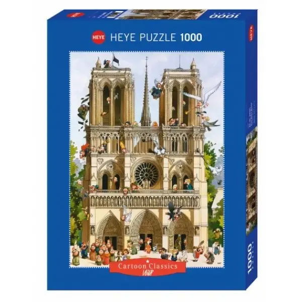 Puzzle Heye 1000 elementów. Viva Notre Dame zdjęcie 1