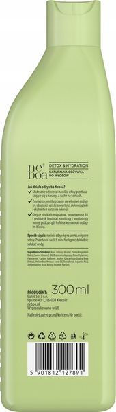 NEBOA Odżywka do włosów Detox & Hydration 300ml zdjęcie 7