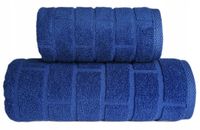 Ręcznik Brick 70x140 Greno Granatowy