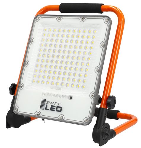 Halogen LED Naświetlacz Akumulatorowy Budowlany 100W Roboczy Przenośny na Arena.pl