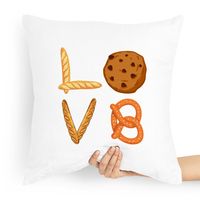 Poduszka Prezent Dla Piekarza Cukiernika Love Z Nadrukiem Ze Zdjęciem