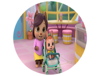 Opłatek na tort Kuchciwróżki