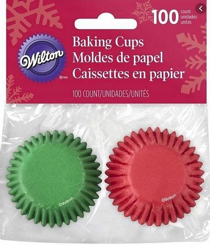 Wilton Foremki Papilotki Czerwone Zielone 100 Mini na Arena.pl