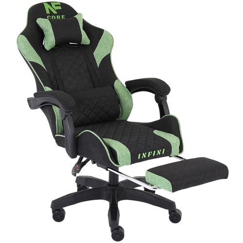 fotel core black/green na Arena.pl