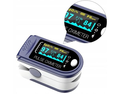 PULSOKSYMETR WRAZ Z BATERIAMI PULSOMETR PULSOKSYMETR NA PALEC na Arena.pl