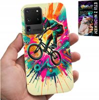 ETUI DO SAMSUNG GALAXY S20 Ultra - ROWERY BMX TRIKI SPORTY WYCZYNOWE +FOLIA