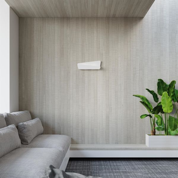 Asymetryczna lampa ścienna Bascia SL.0932 Sollux do salonu biała zdjęcie 5