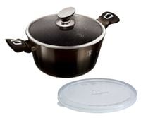 garnek granitowy 28cm berlingerhaus bh-6606 shiny black