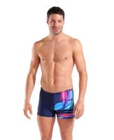 ARENA STROJE PŁYWACKIE MEN'S BLOOM SWIM SHORT MULTI NAVY-NAVY