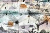 Plakat 30x20cm In The Realm Of Air, Paul Klee Vintage do Salonu