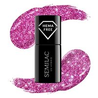 SEMILAC Lakier hybrydowy 462 Pink Bubbles 7ml