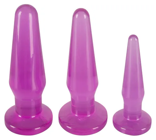 you2toys zestaw trzech stożkowych aplikatorow anatomicznych tpe na Arena.pl