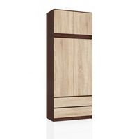 Szafa do sypialni, nadstawka, DORMI, 90x51x234 cm, wenge,  | TYLETEGOTU