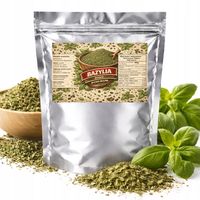 Bazylia Suszona PREMIUM intensywny aromat do pizzy, makaronów i sosów 1KG