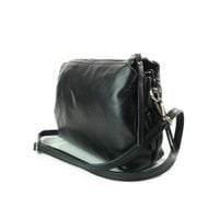 Listonoszka Vera Pelle Trzy komory pojemna czarna VP3K3N