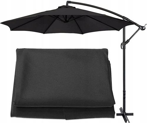 Zamienne pokrycie do parasola ogrodowego, antracytowe, 300 cm na Arena.pl